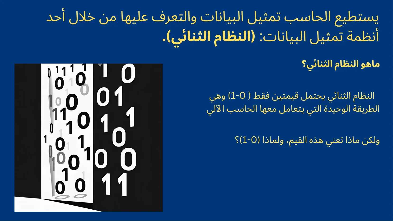 تمثيل البيانات والبوابات المنطقية - شريحة Canva رقم 5
